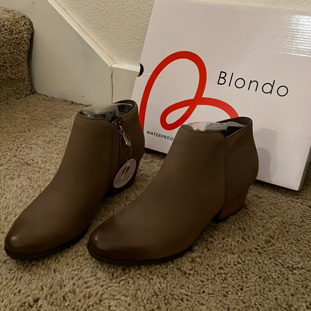 Blondo Villa mushroom Nubuck 8.5
